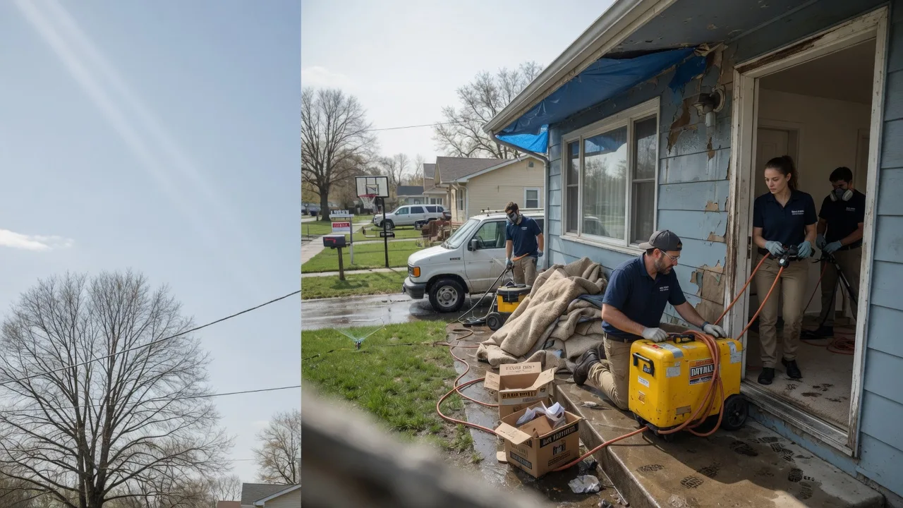 Basement Flood Cleanup in Melcroft, PA near me